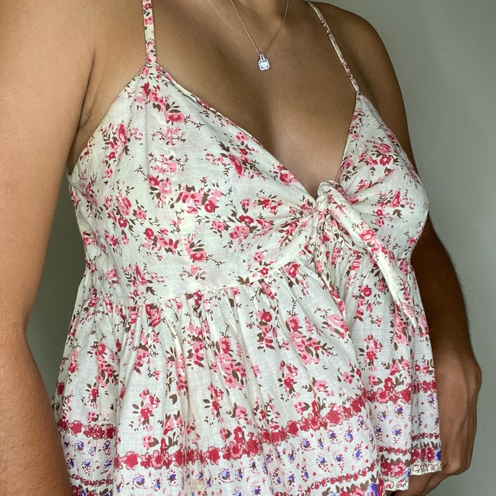 From forever 21, size medium, floral print, good